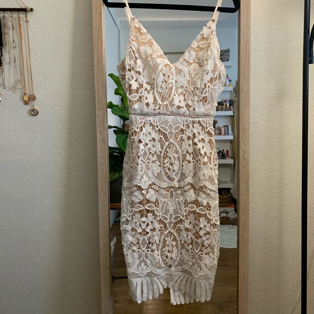 White dress